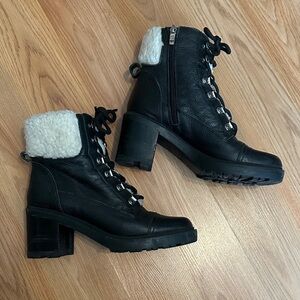 Marc Fisher Black Booties